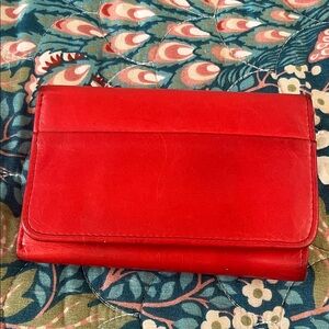 HOBO Chic Red Women's Wallet